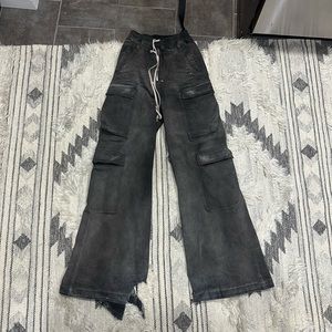 Rick Owens Degraded Cargo Belas